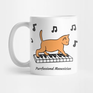 Purrfessional Meowsician Mug